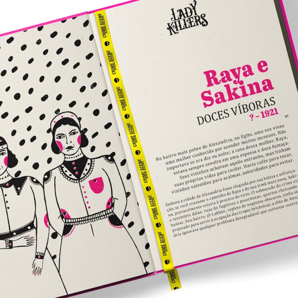 Por dentro do livro Lady Killers: Assassinas em Série