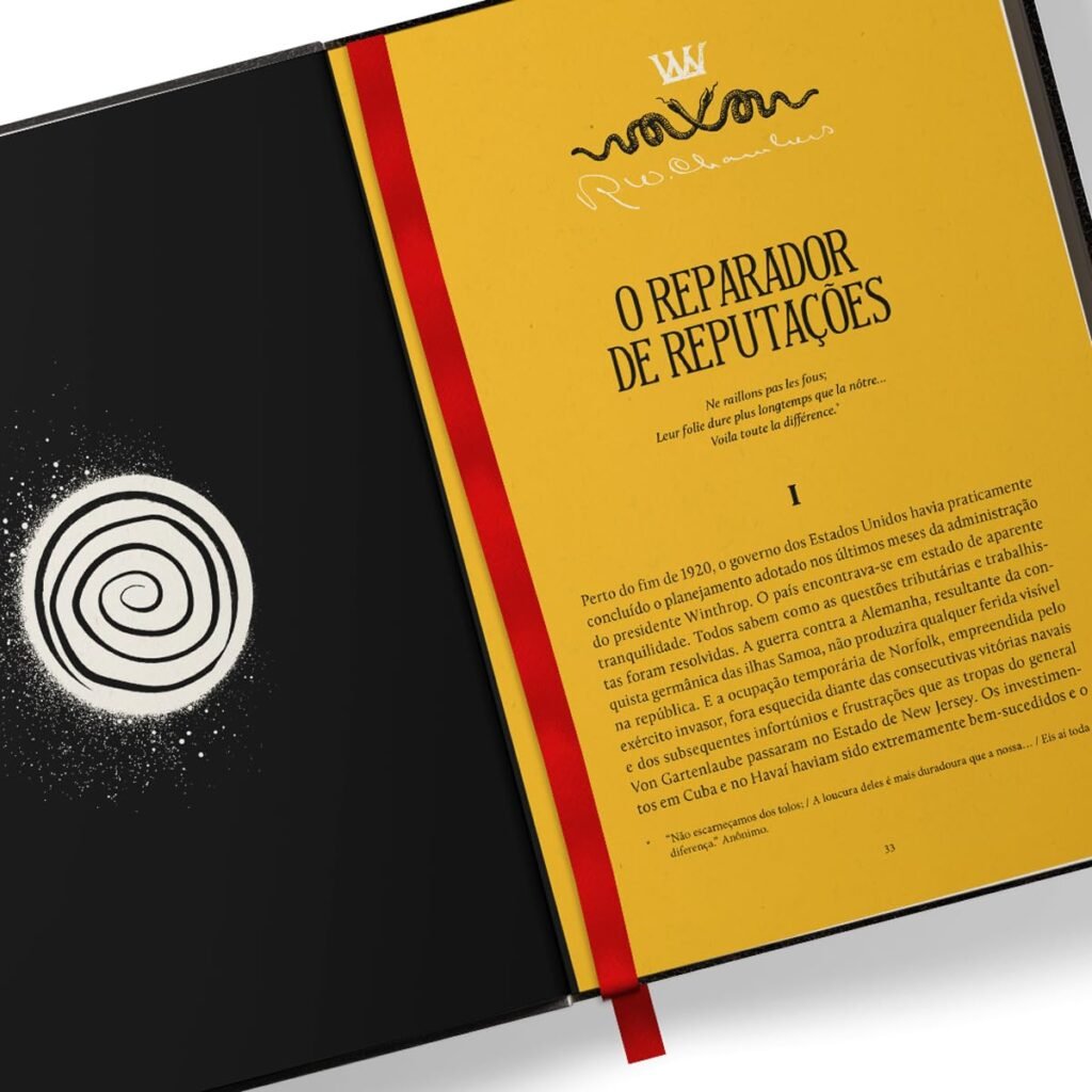 Primeiro capítulo do livro O Rei de Amarelo